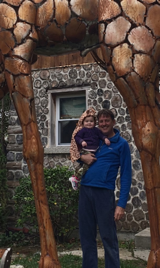 Richard Van Heuvelen with his granddaughter Charlotte