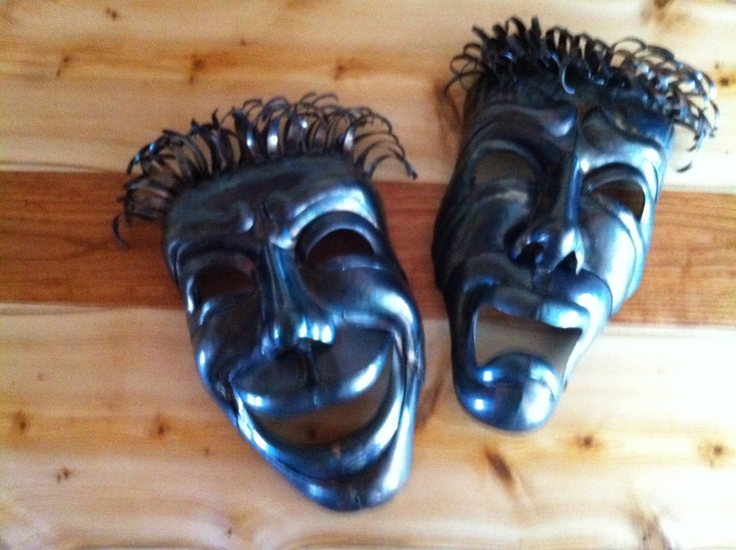 Hand-forged metal sculpture