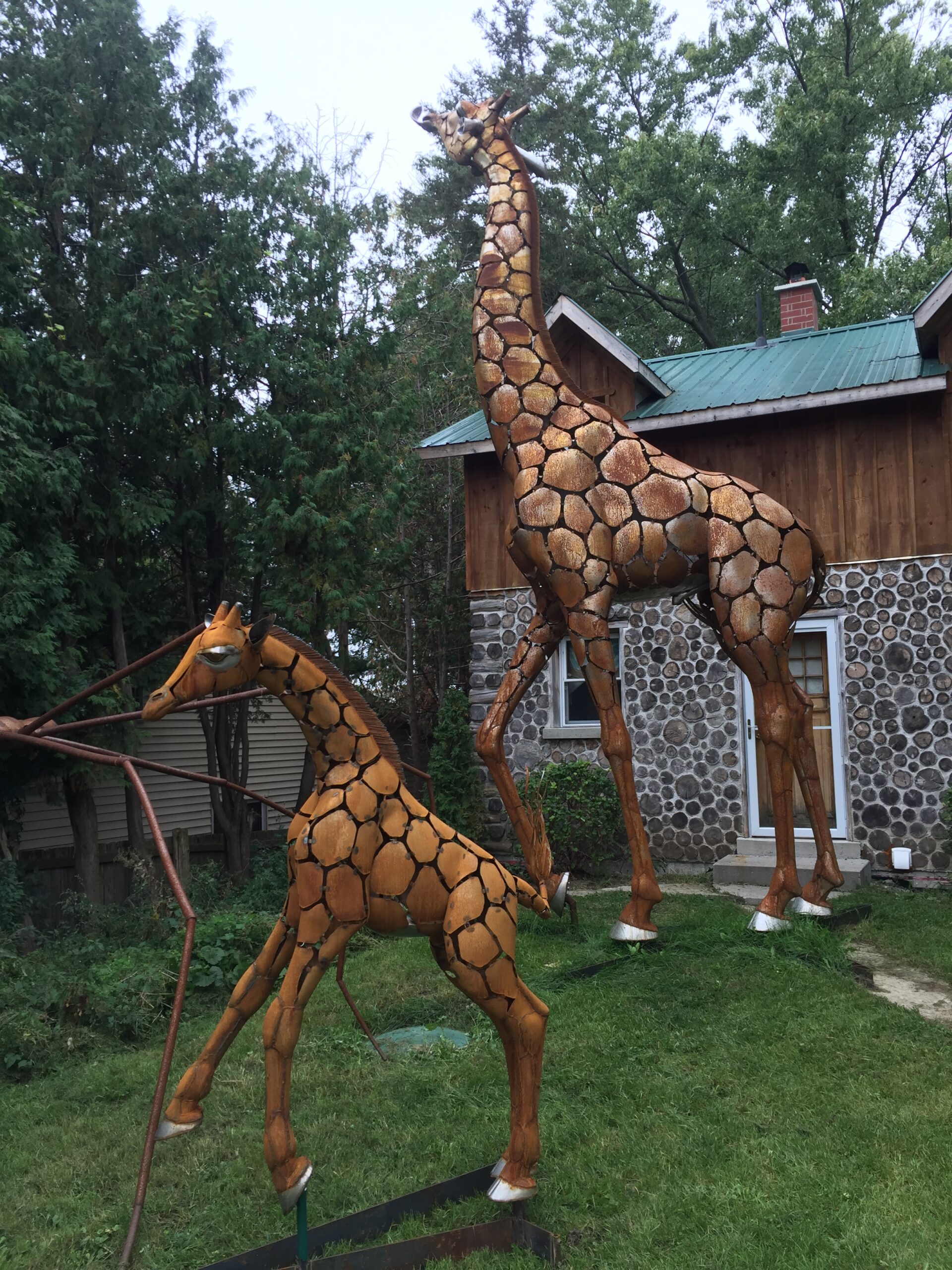Public metal sculpture