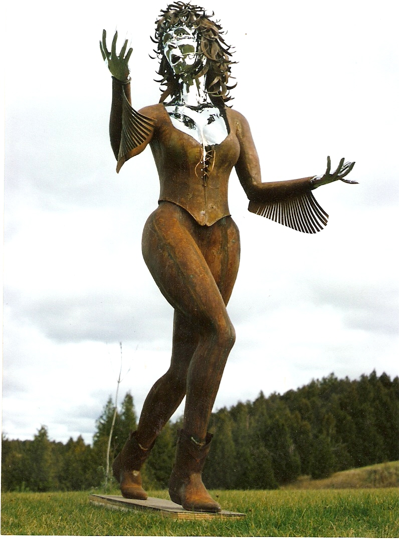 Metal sculpture by Richard Van Heuvelen